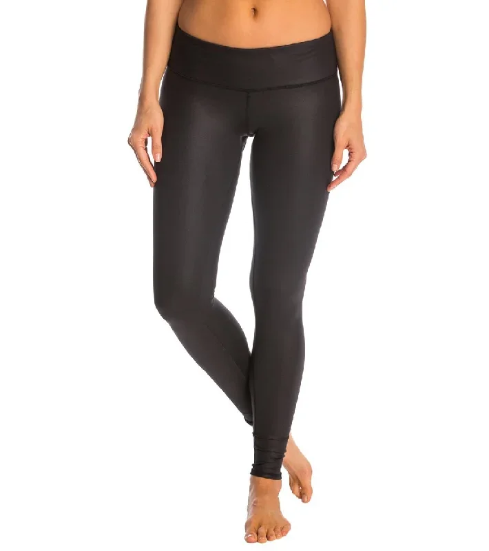 Alo Yoga Airbrush Yoga Leggings Black Glossy