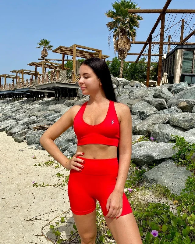 aoma-red-shorts-andbra-set