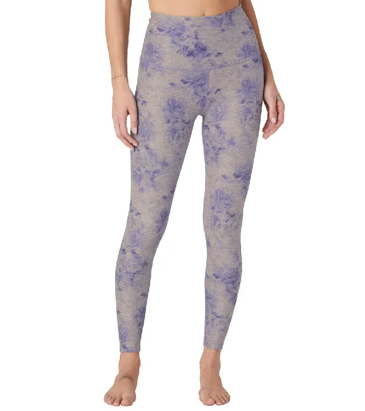 Beyond Yoga Spacedye Printed Caught In The Midi Yoga Leggings Underwater Floral