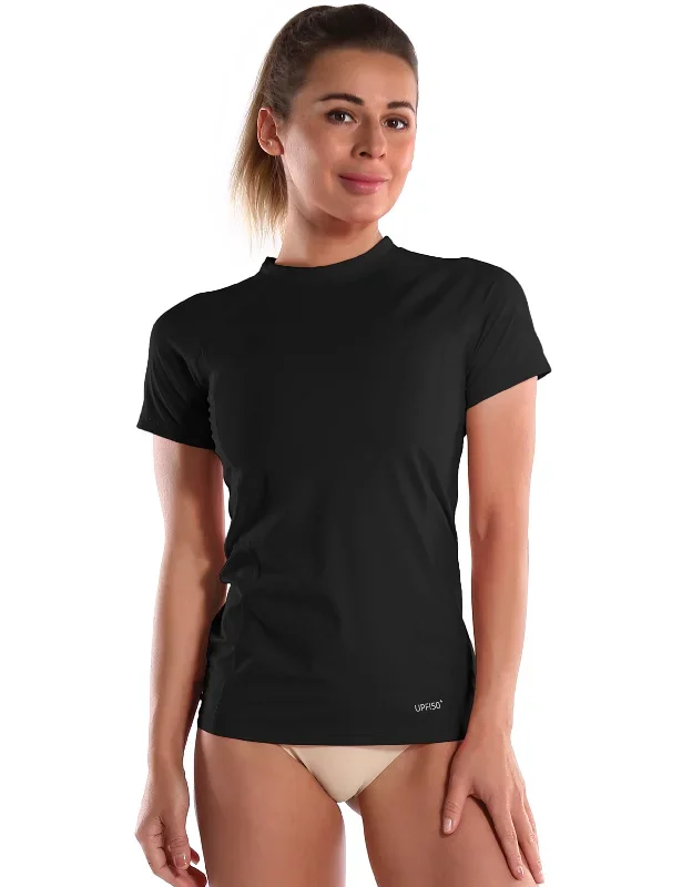 Short Sleeve UPF 50+Rashguard black