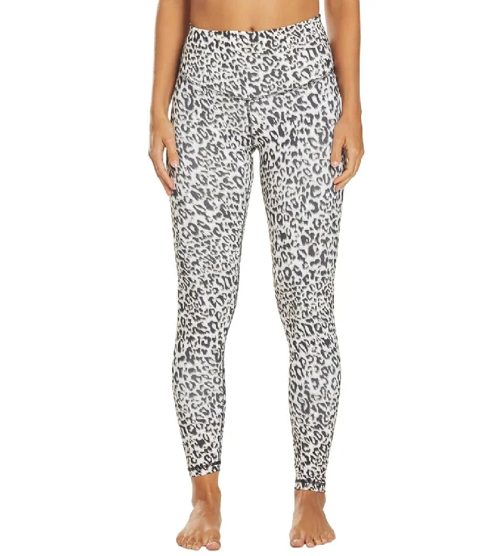 DYI Printed Signature Yoga Leggings Leopard