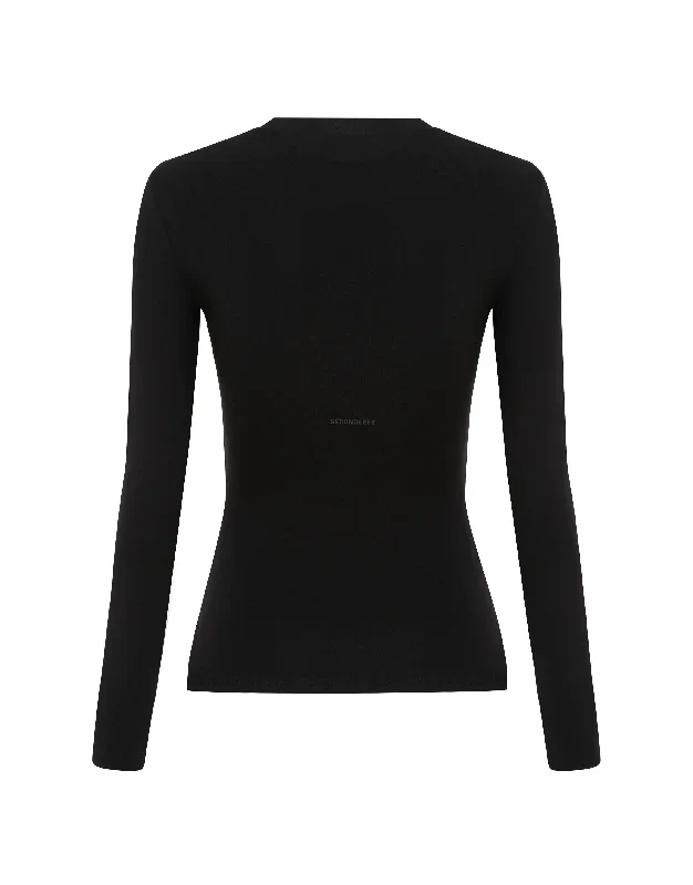 fitted-long-sleeve-black