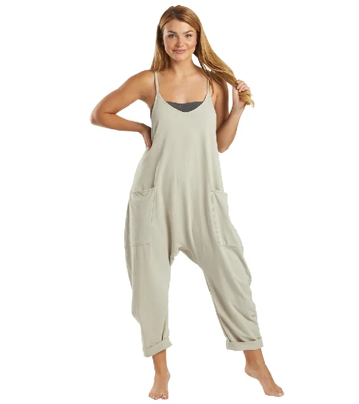 Free People Hot Shot Onesie Green Smoke