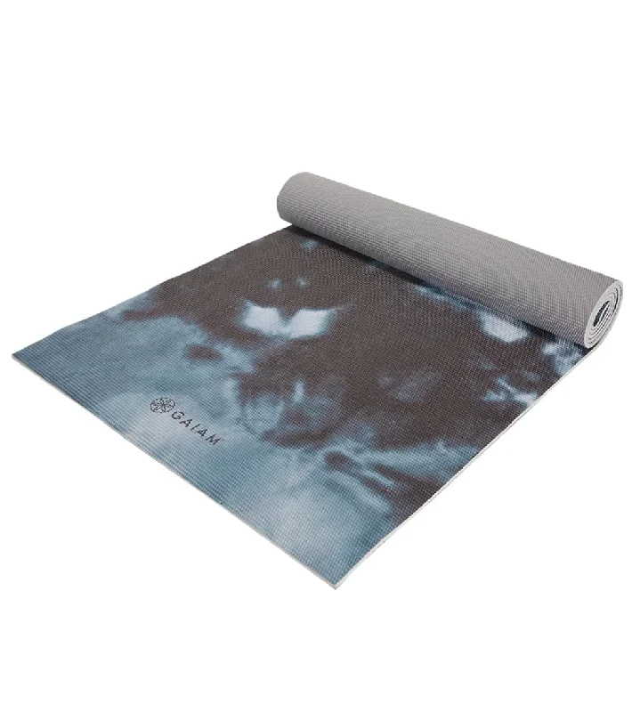 Gaiam 5mm Printed Yoga Mat Tie Dye Metro Lagoon