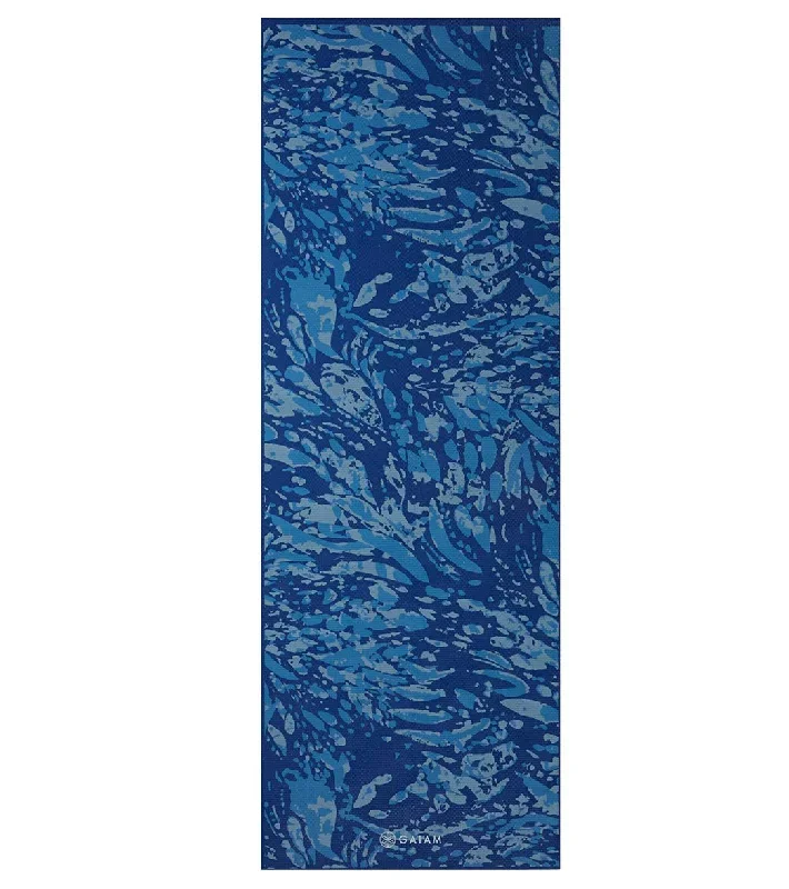 Gaiam Coastal Blue Premium Yoga Mat 68 6mm Extra Thick