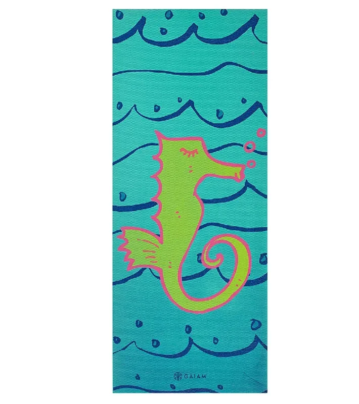 Gaiam Kids Seahorse Yoga Mat 60 4mm Thick Seahorse