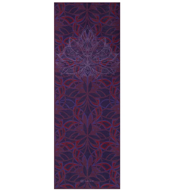 Gaiam Premium Reversible Yoga Mat 6mm Divinity