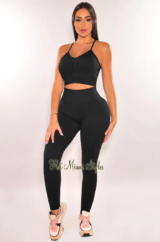 hms-fit-black-racerback-scrunch-butt-leggings-two-piece-set