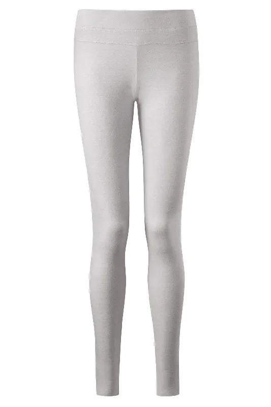 Merino Leggings Silver Mist Grey