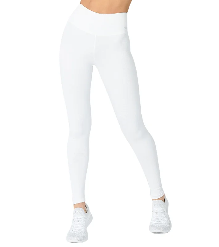 NUX One By One Seamless Yoga Leggings White