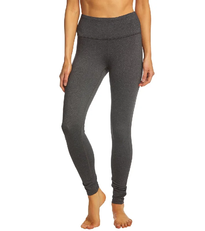 prAna Transform High Waisted Yoga Leggings Charcoal Heather