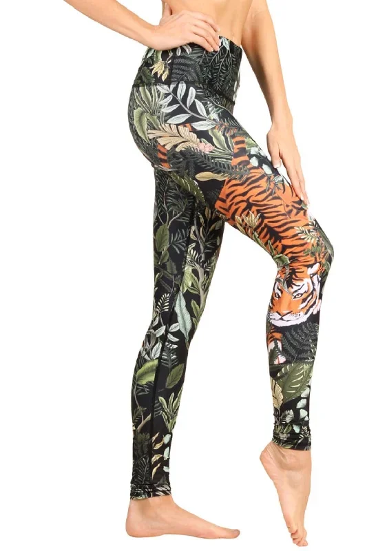 Yoga Democracy Rawr Talent Printed Yoga Leggings