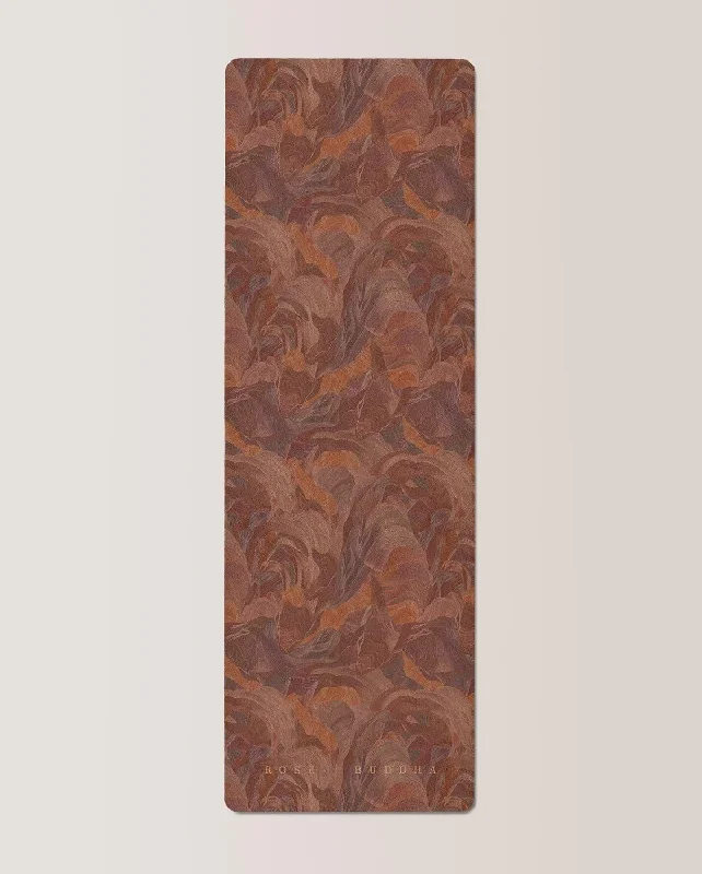 Rose Buddha Eco-Friendly Cork Yoga Mat