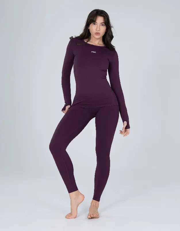 stax-premium-seamless-v6-long-sleeve-lounge-amarnth-burgundy