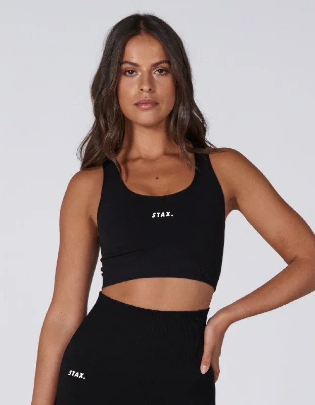 Premium Seamless Favourites Racer Crop - Astro