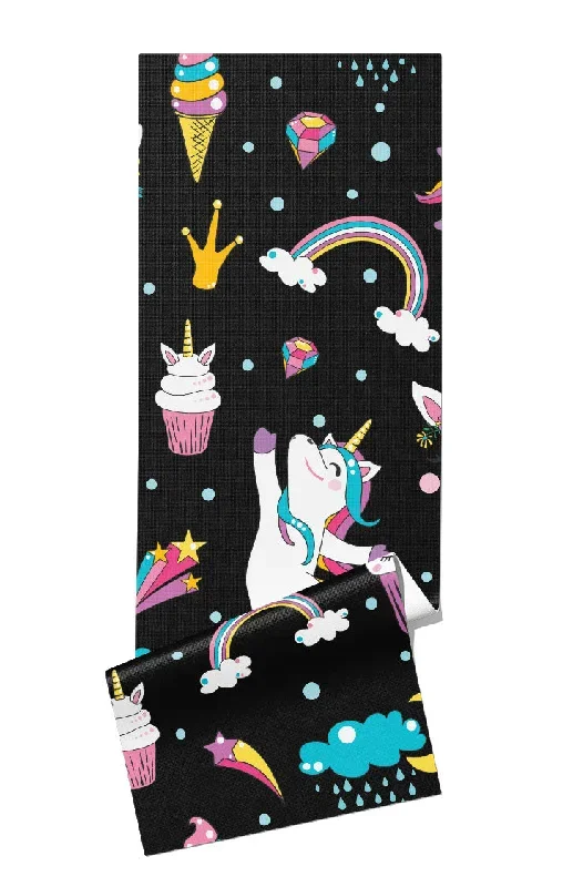 Unicorns & Cupcakes Yoga Mat