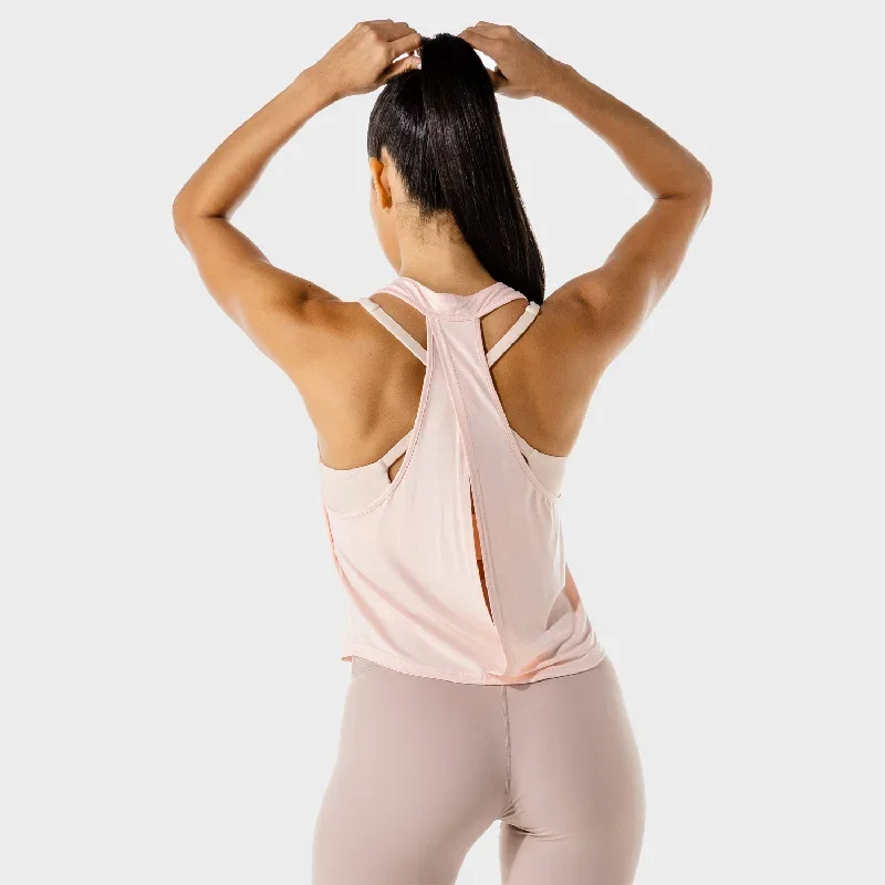 womens-fitness-wrap-tank-peachy-keen-marl